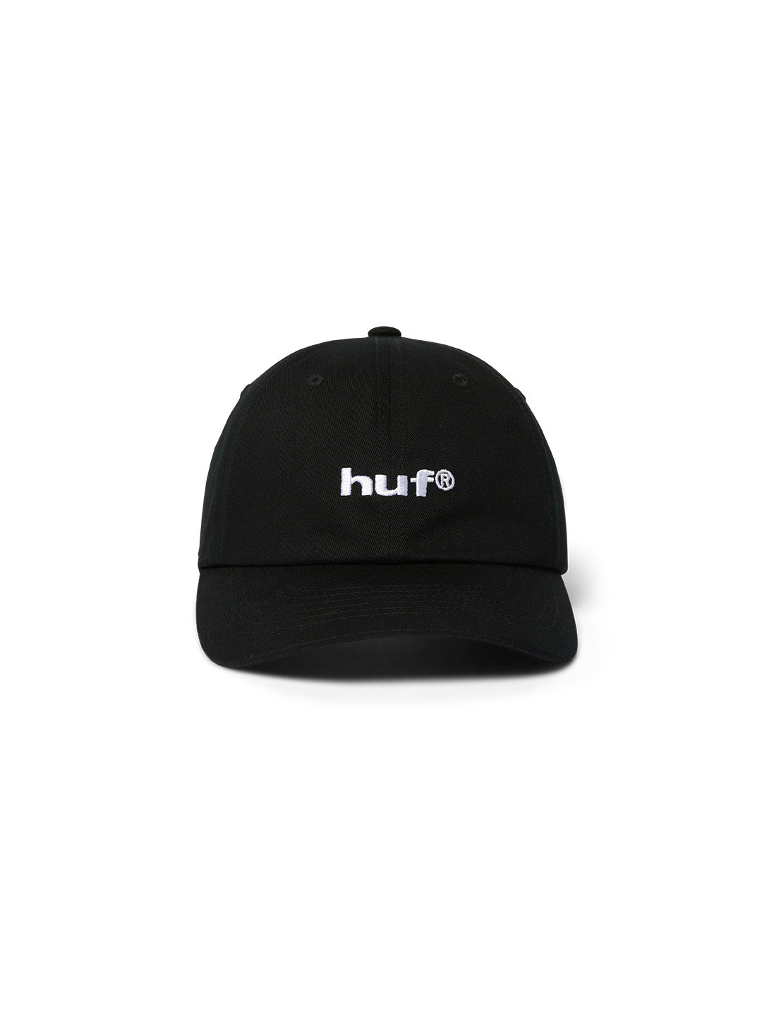 89 Embroidered 6 Panel CV Black