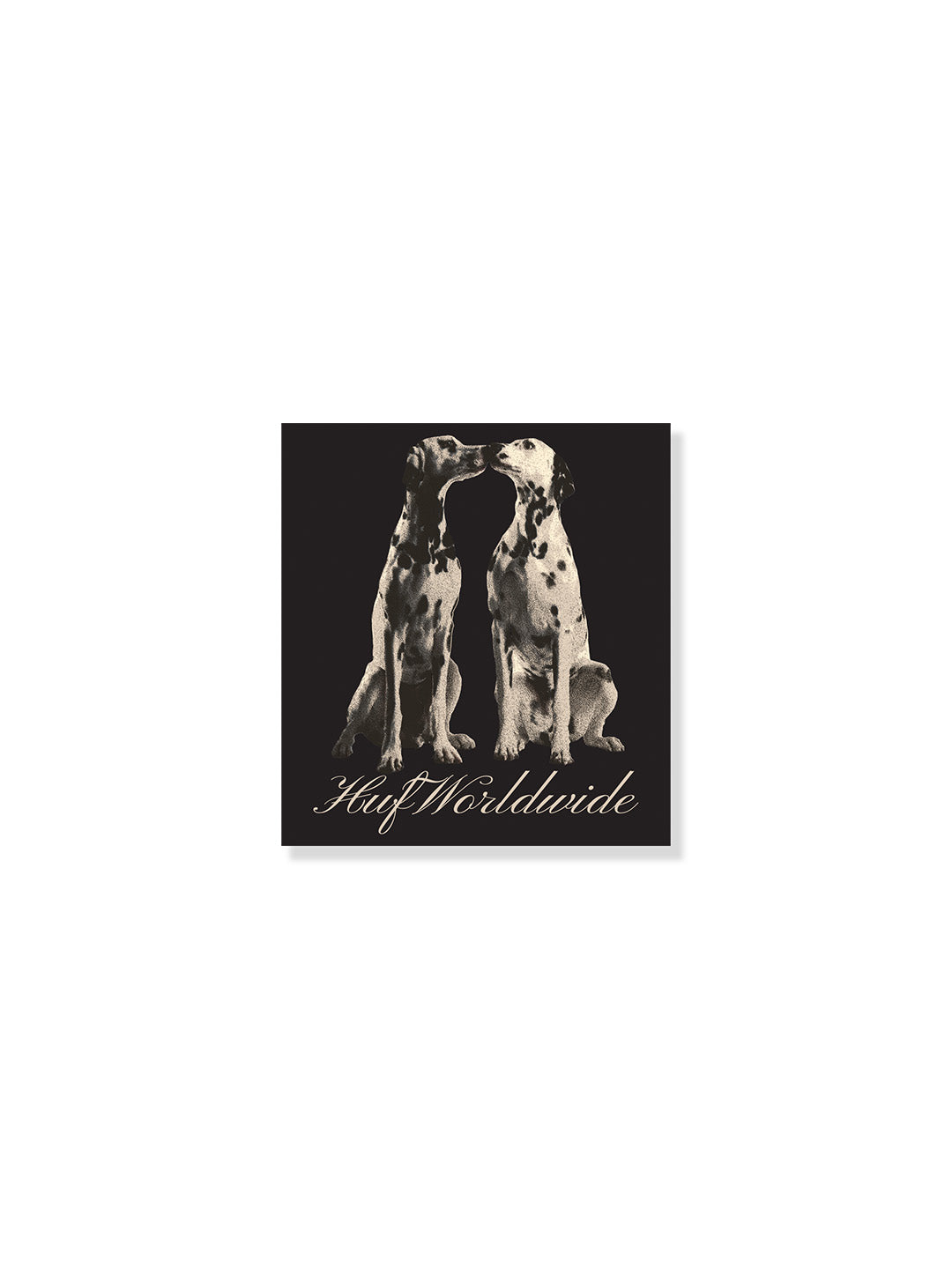 Dogged Sticker Black