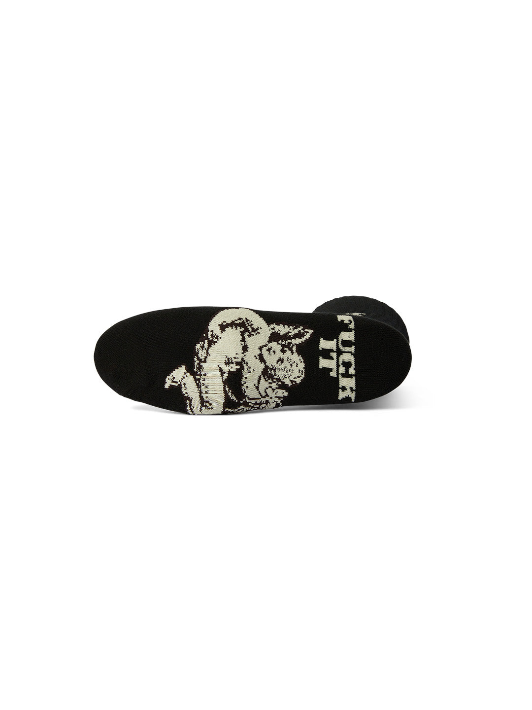 Divine Crew Sock Black