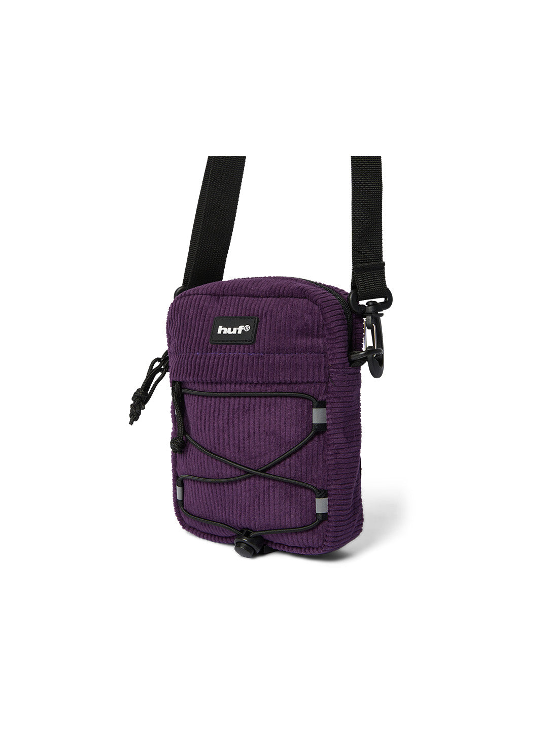 Corduroy Bowery Side Bag Purple