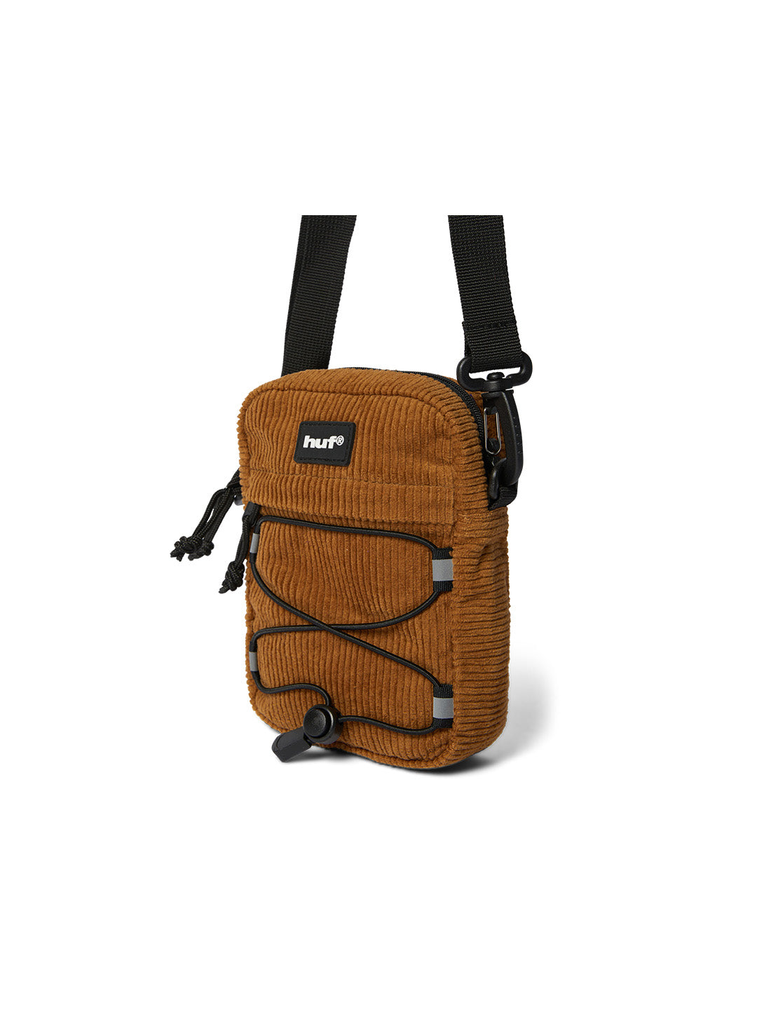 Corduroy Bowery Side Bag Brown