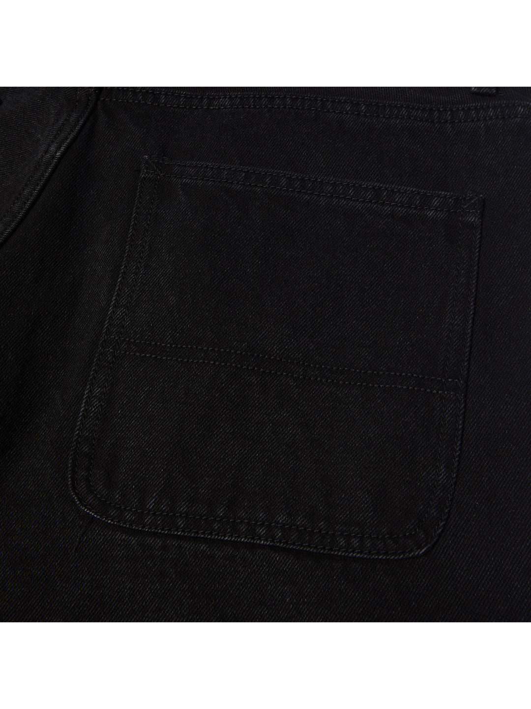 Kinda Loose Double Knee Short Black