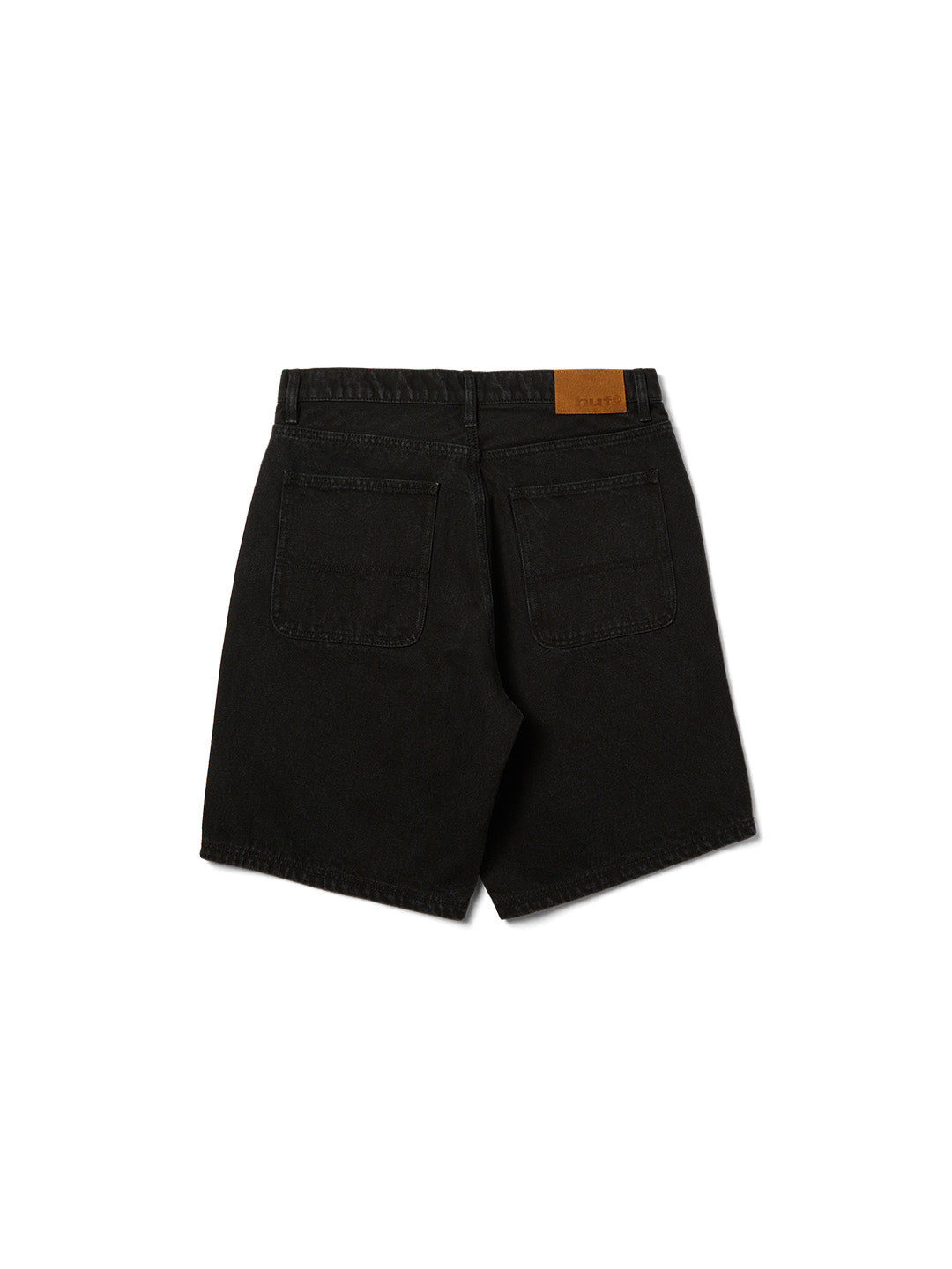 Kinda Loose Double Knee Short Black