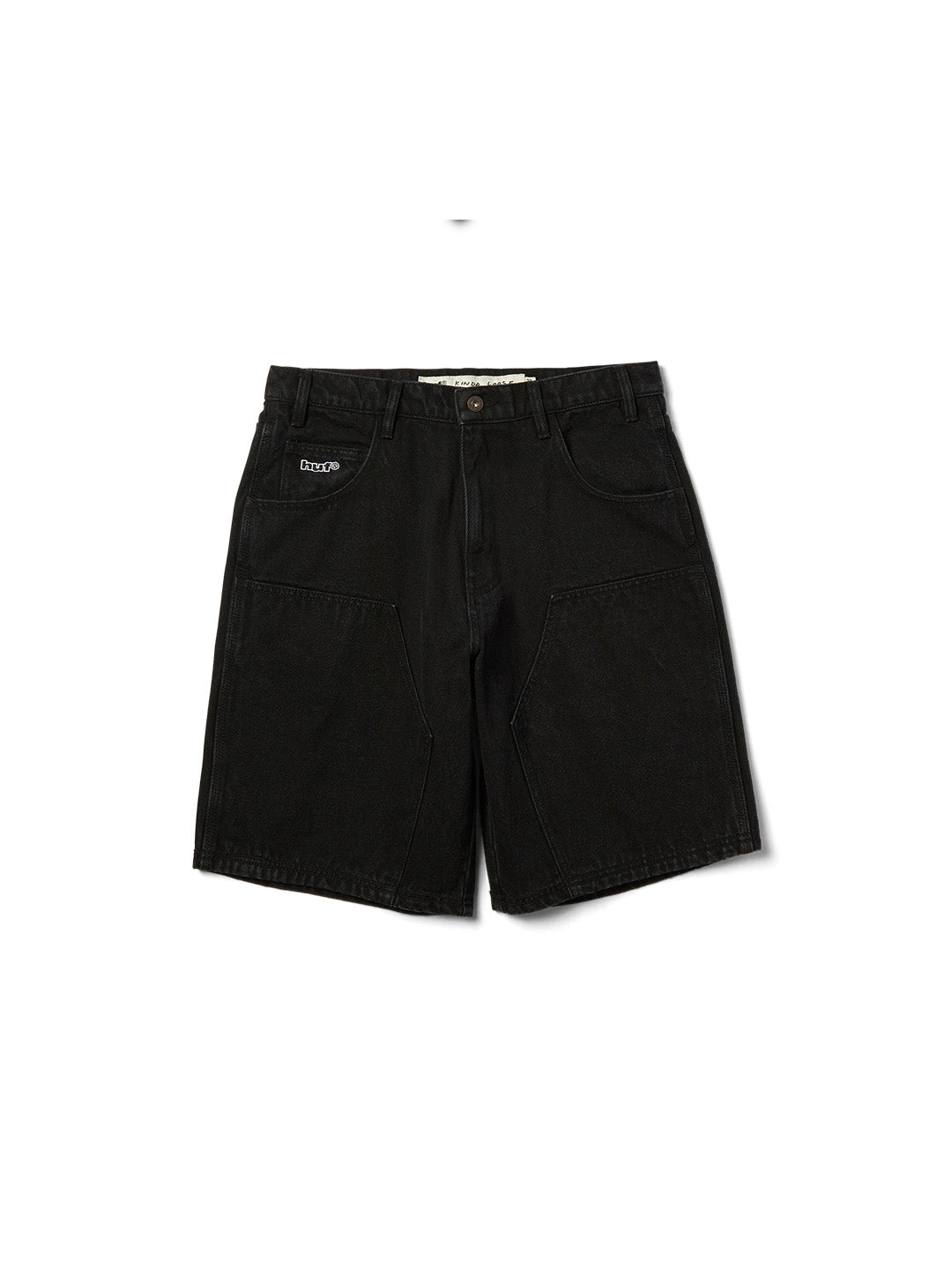 Kinda Loose Double Knee Short Black