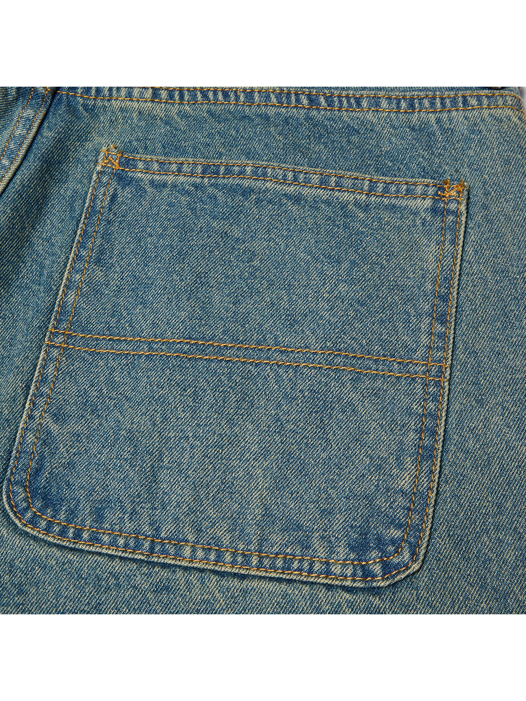 Kinda Loose Double Knee Short Turquoise