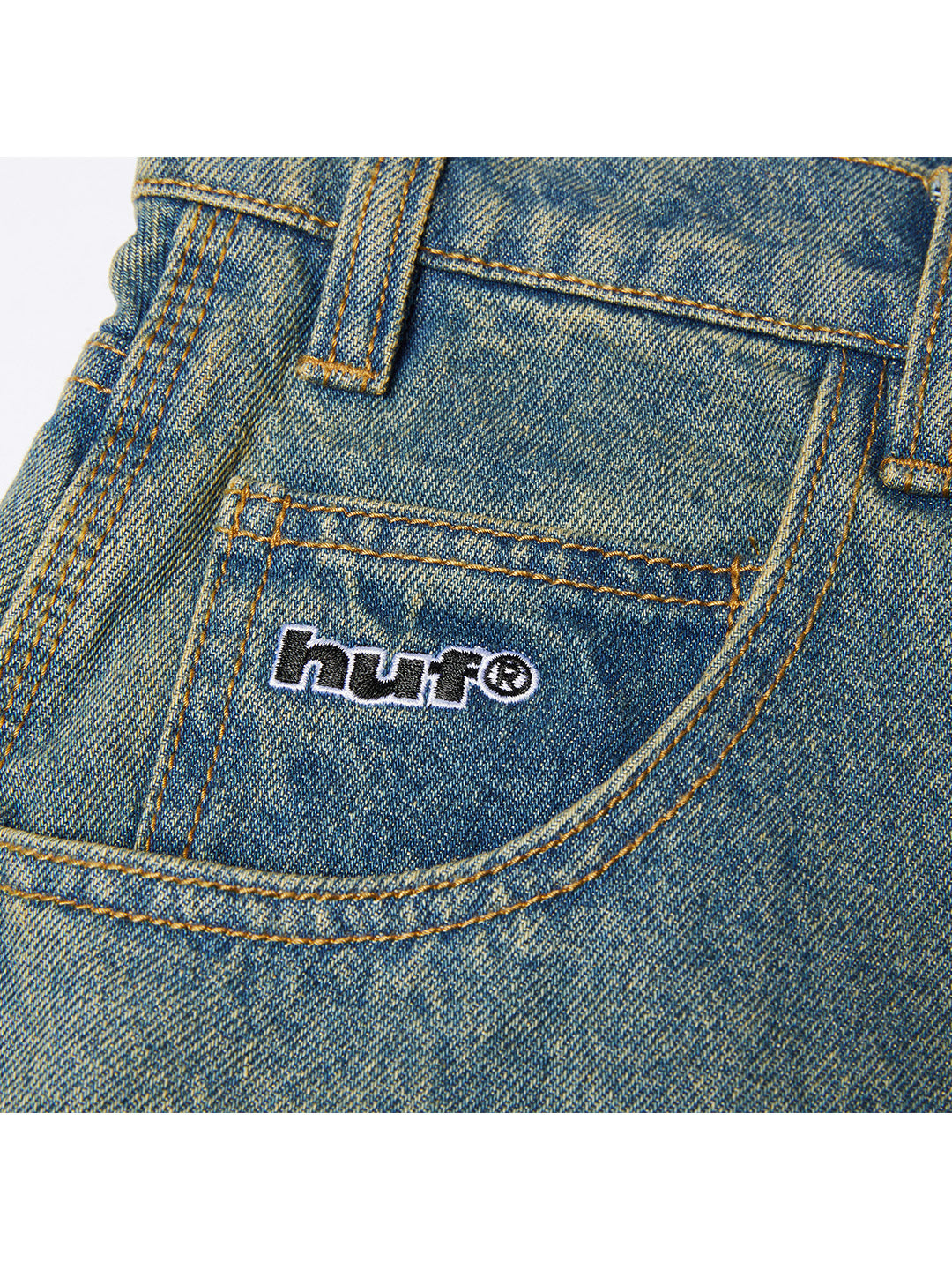 Kinda Loose Double Knee Short Turquoise