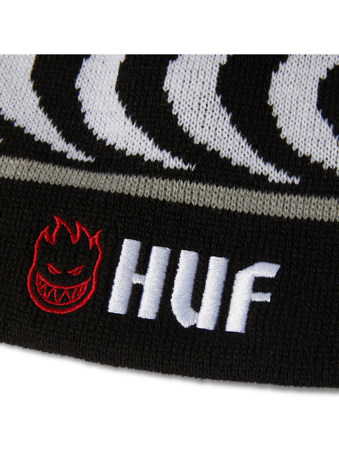 Spitfire Skull Beanie Green