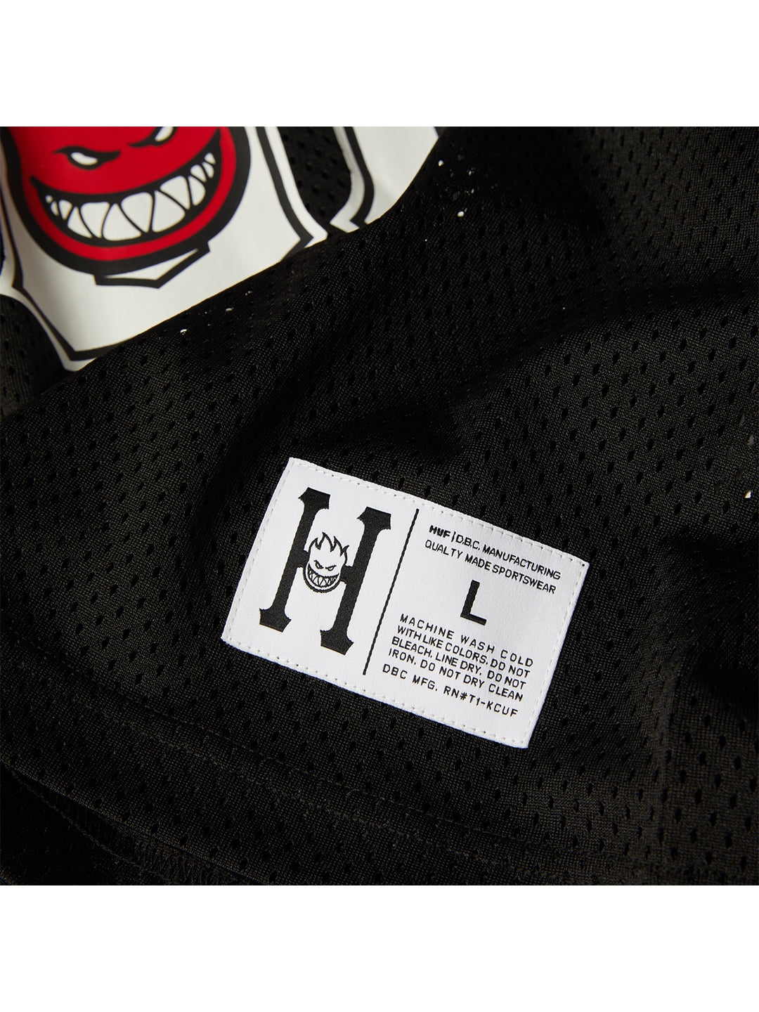 Spitfire End Zone Jersey Black