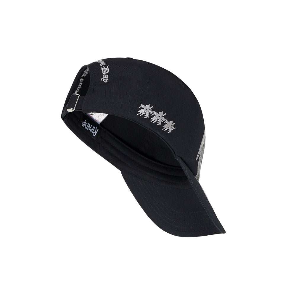 RIPNDIP DIFFERENT DAY DAD HAT BLACK