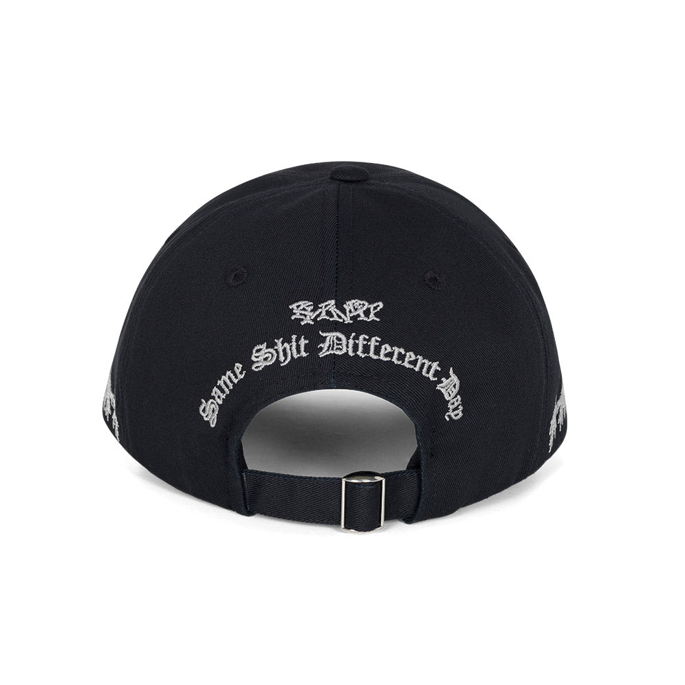 RIPNDIP DIFFERENT DAY DAD HAT BLACK
