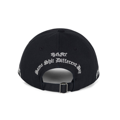 RIPNDIP DIFFERENT DAY DAD HAT BLACK