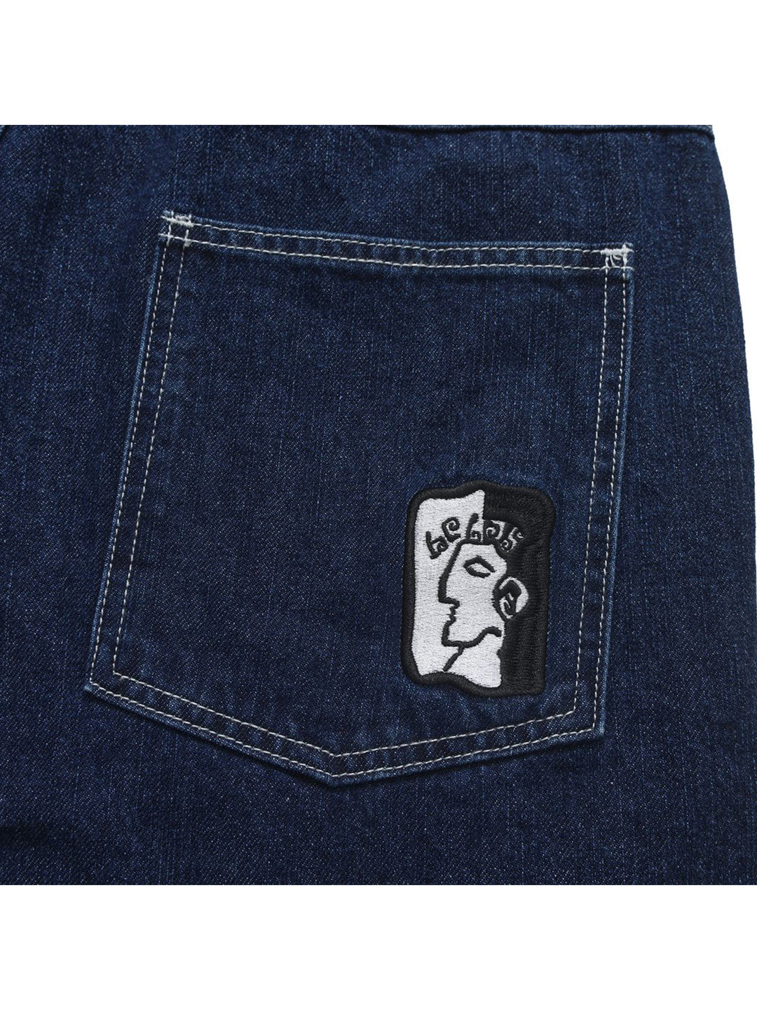 Dieu Grec Jeans Shorts Navy