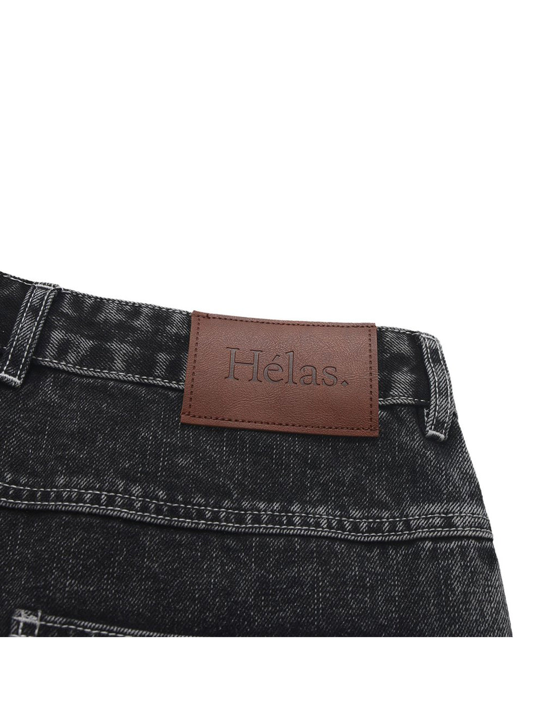 Dieu Grec Jeans Shorts Black