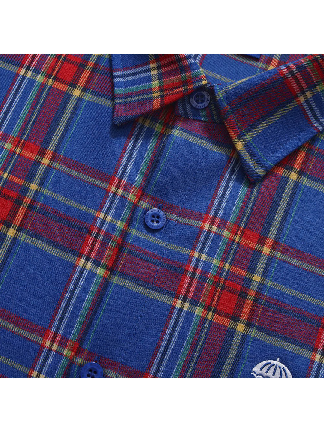 Laurent Shirt Checked Blue