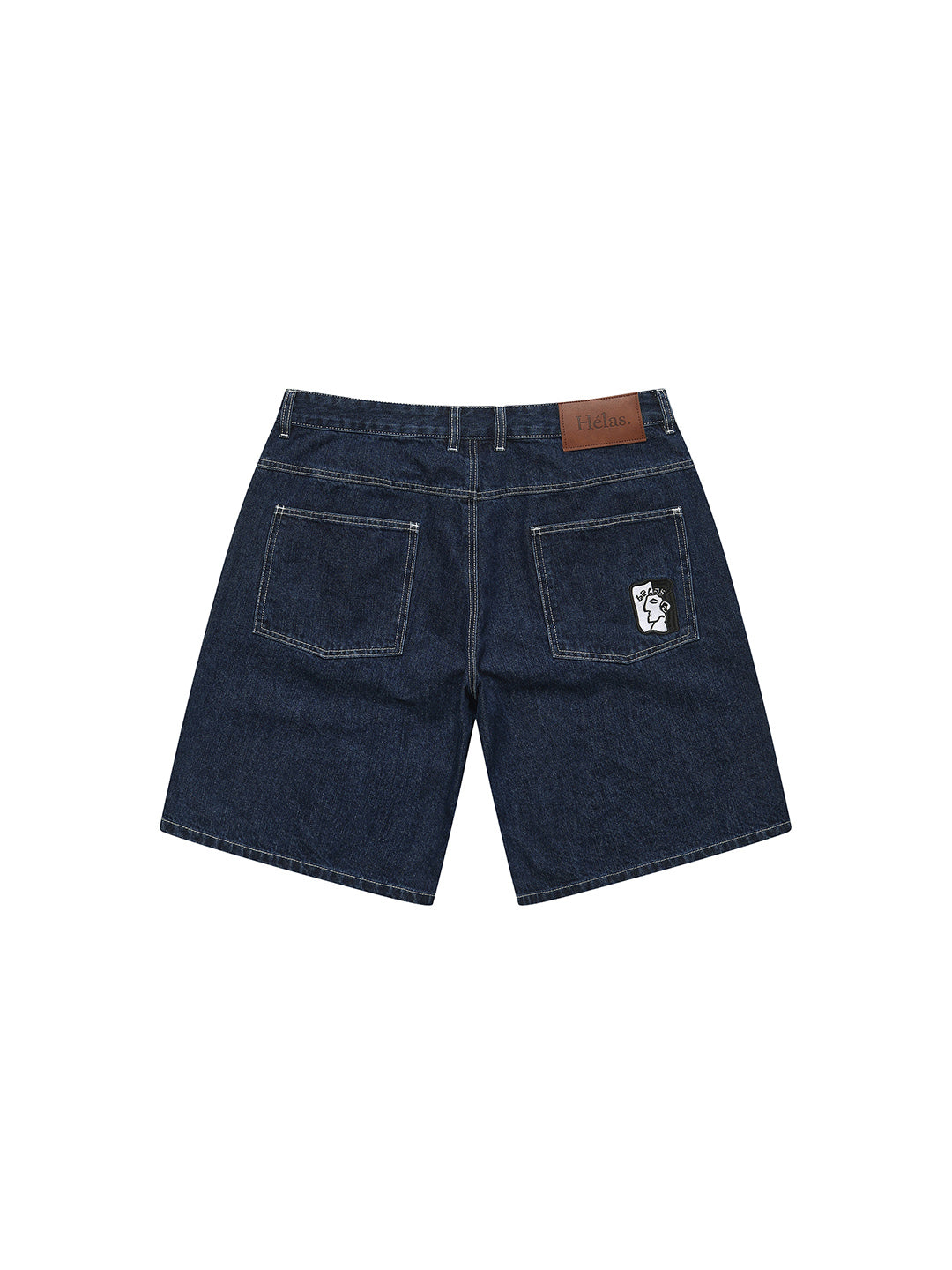 Dieu Grec Jeans Shorts Navy