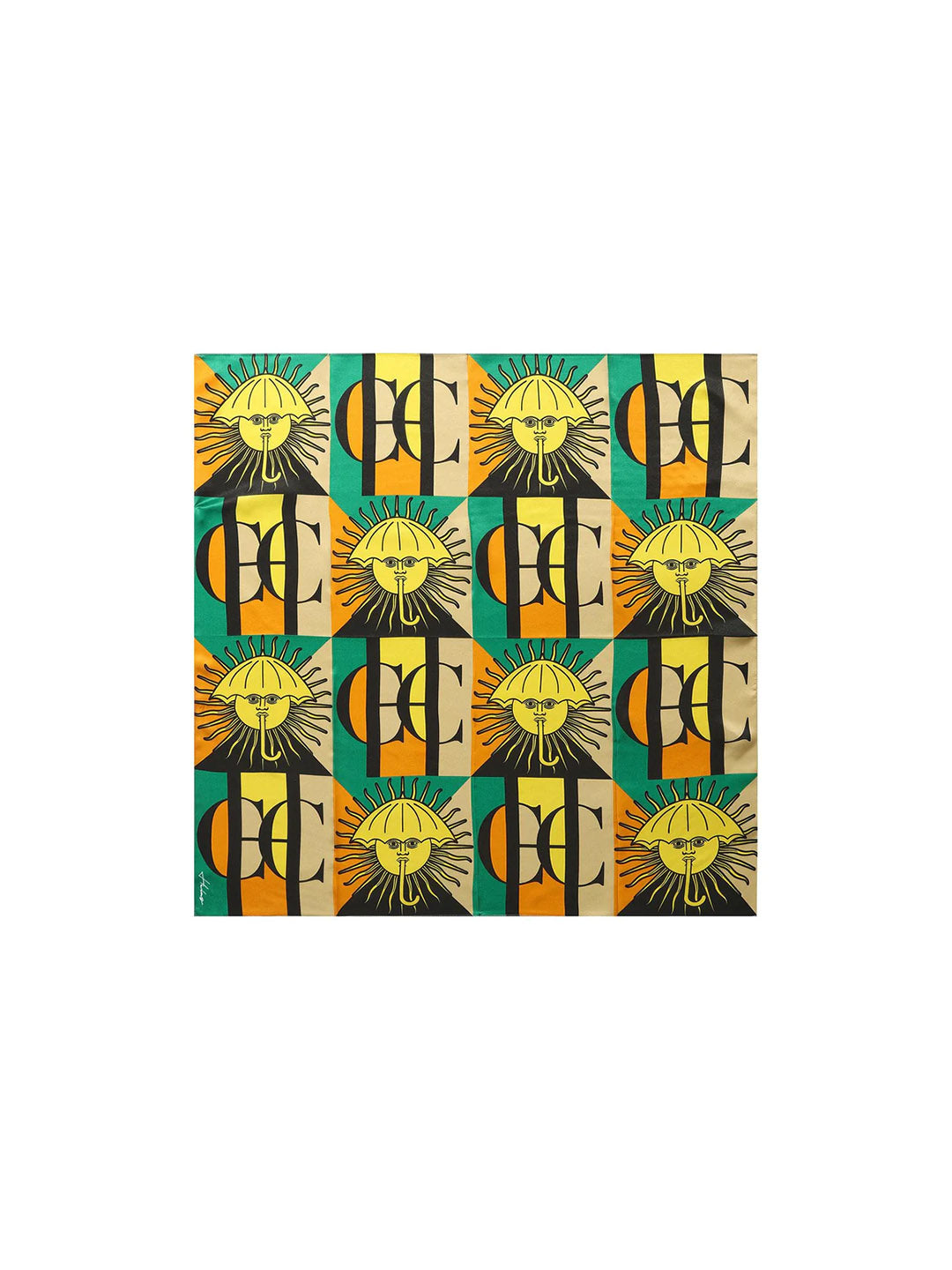 Cinque Terre Silk Scarf Multi