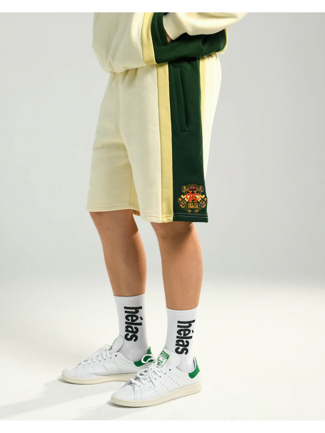 Couronne Sweat Shorts Cream