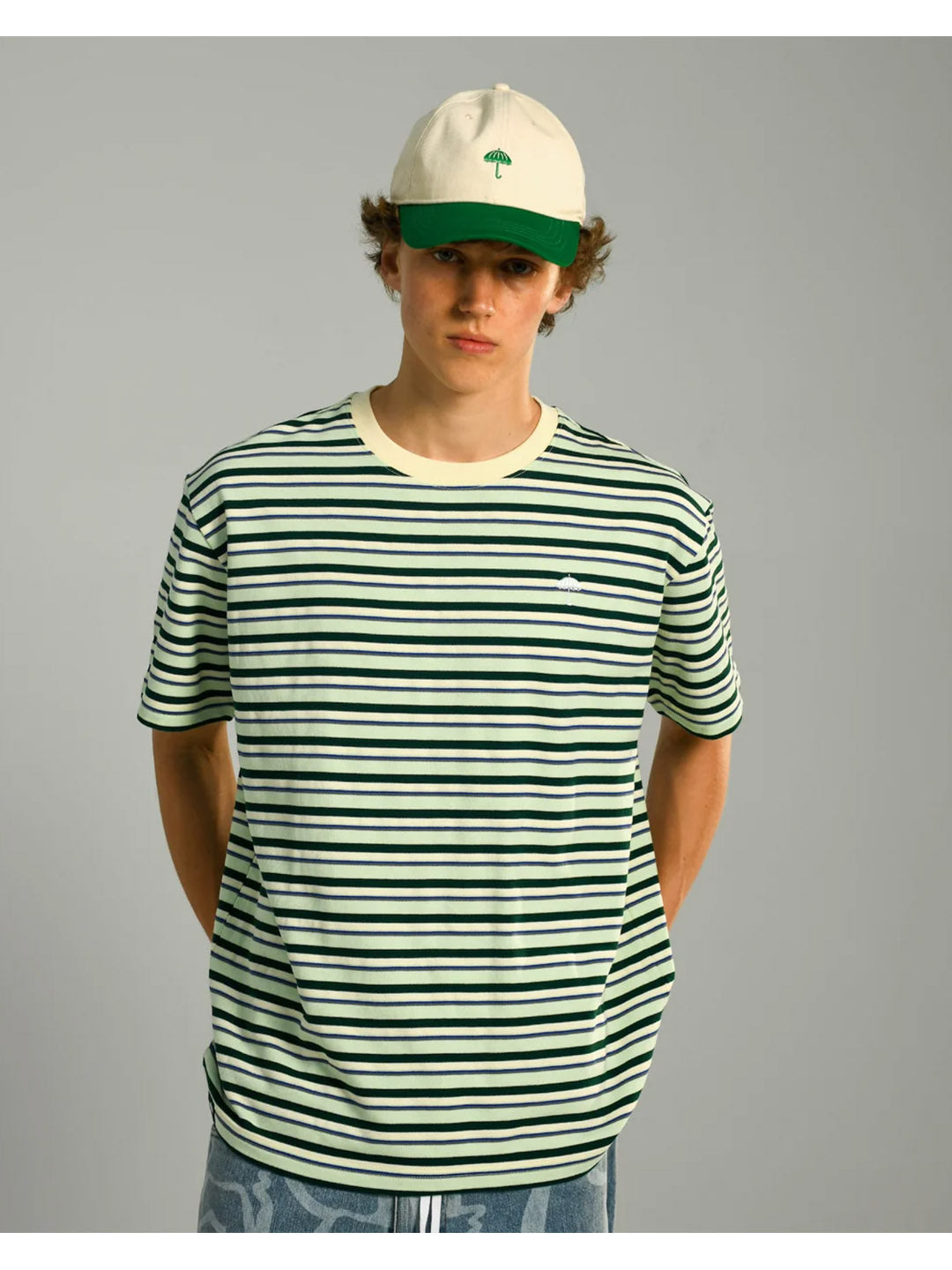 Classic Striped Tee Mint