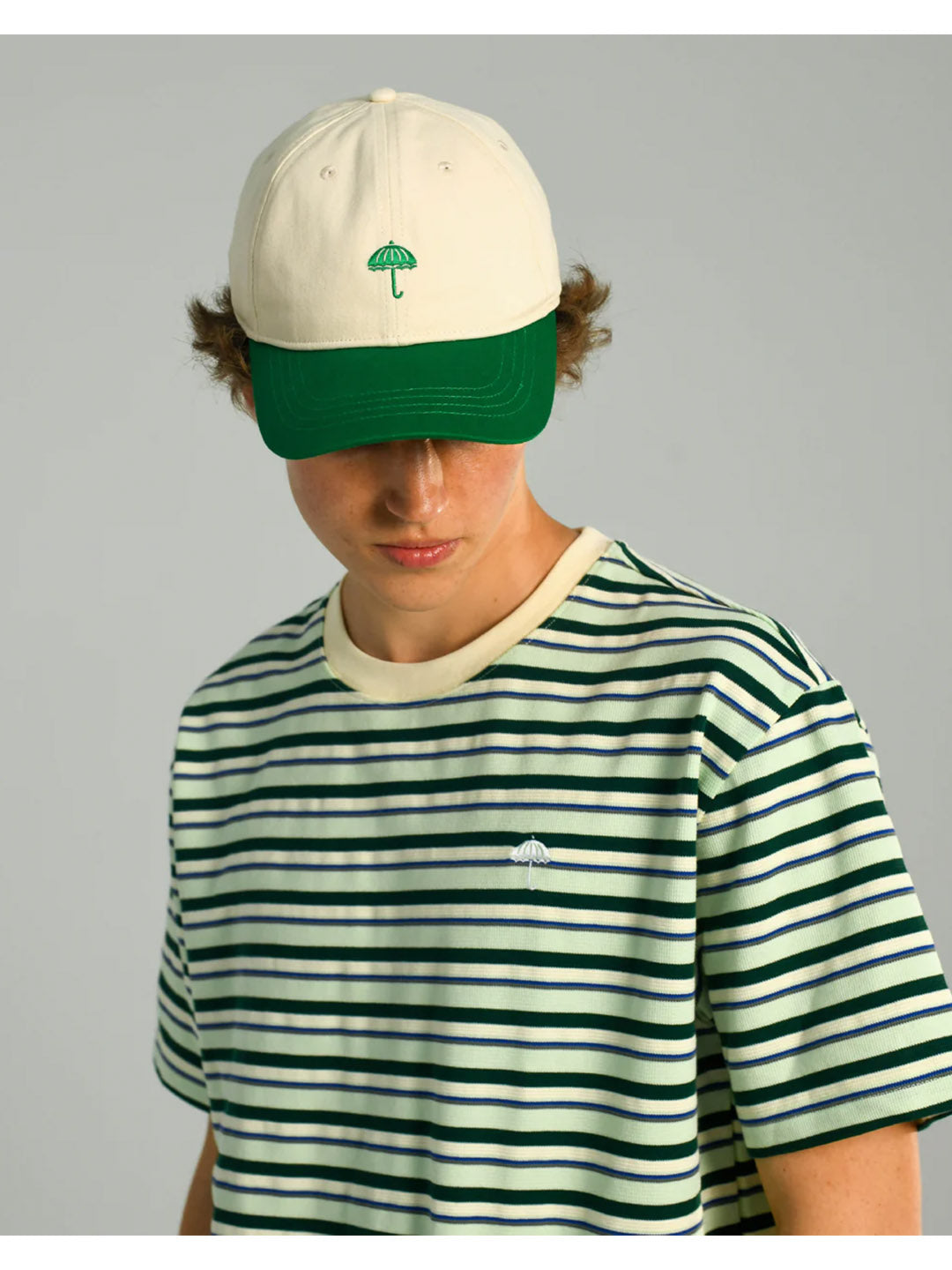 Classic Two-tone Cap Cream