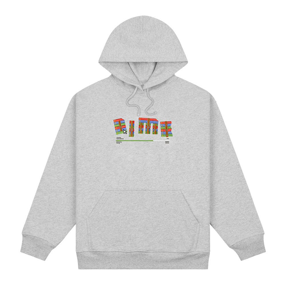 DIME RAR HOODIE GREY