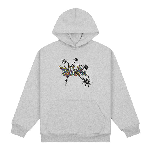 DIME FLAIL HOODIE GREY
