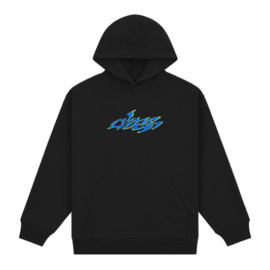 DIME DISCO HOODIE BLACK