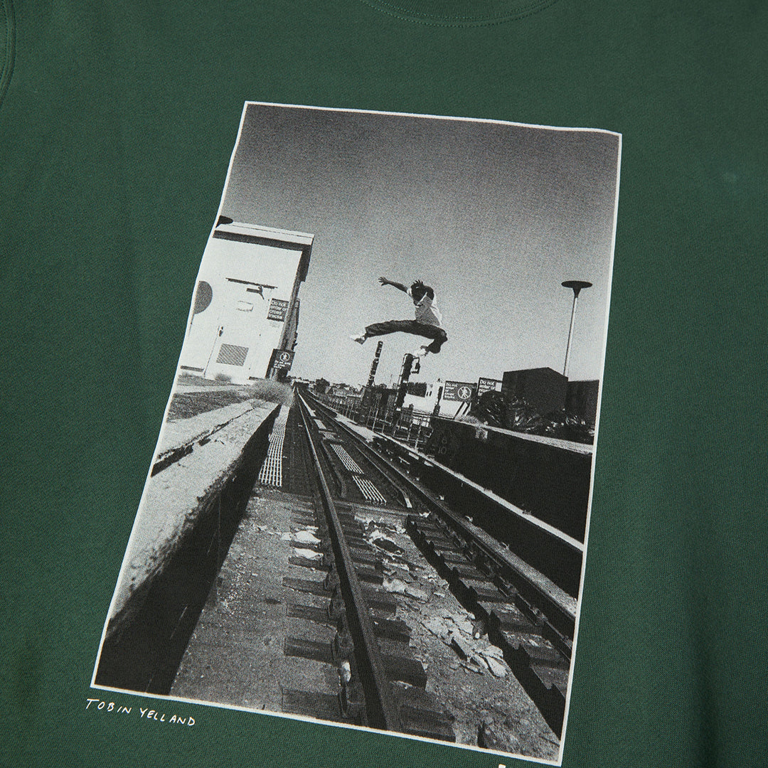 Taking The Leap Crewneck Green