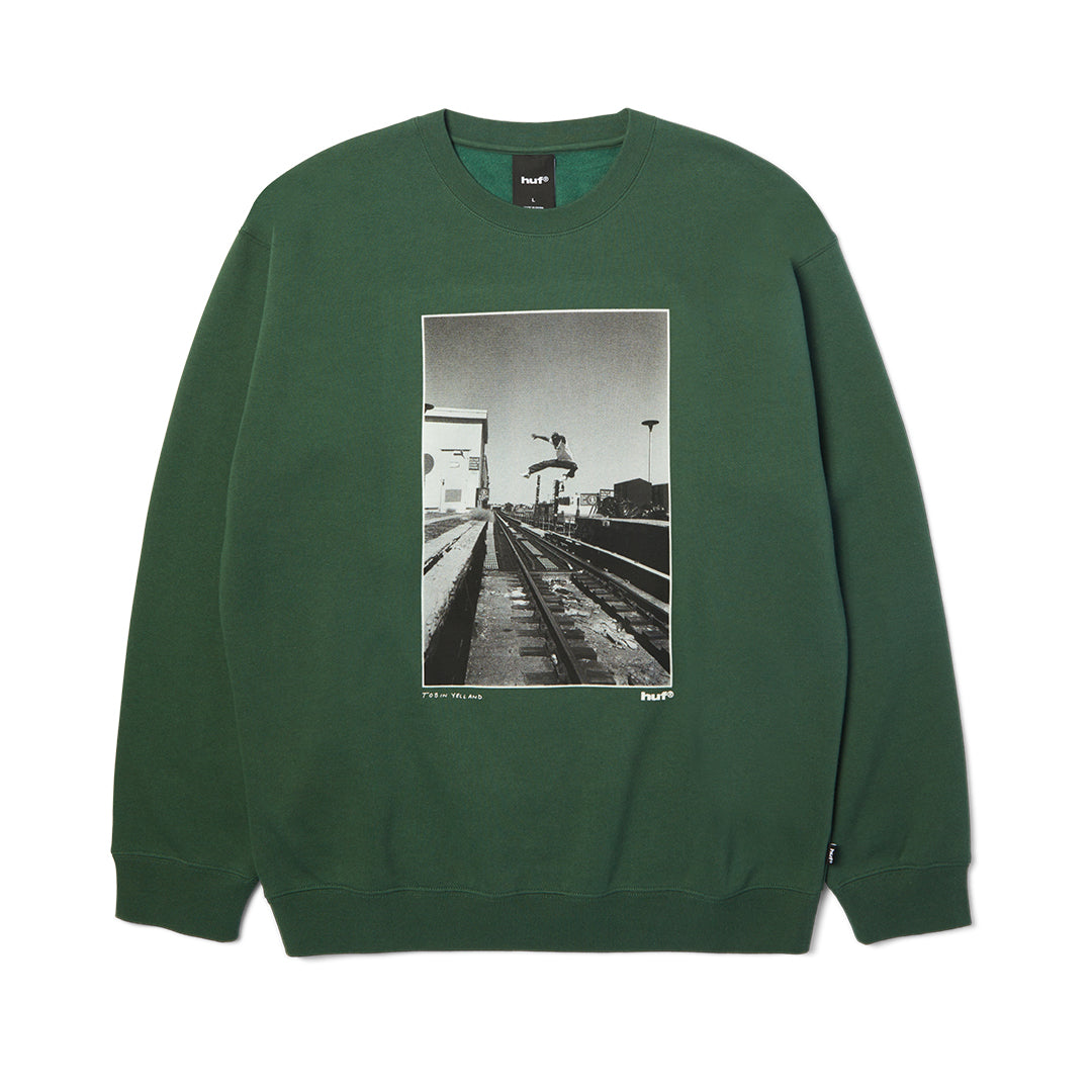 Taking The Leap Crewneck Green