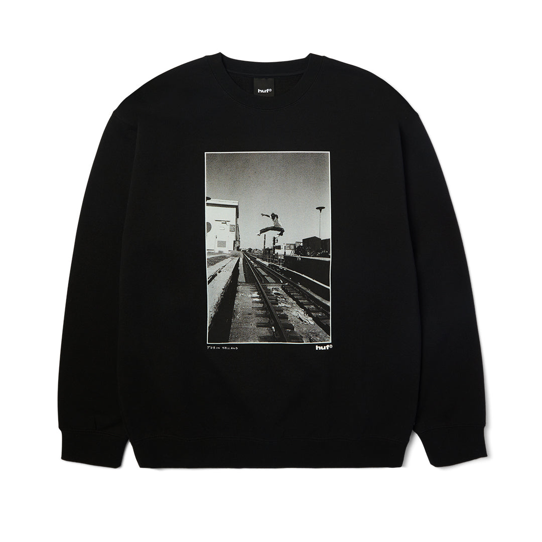 Taking The Leap Crewneck Black