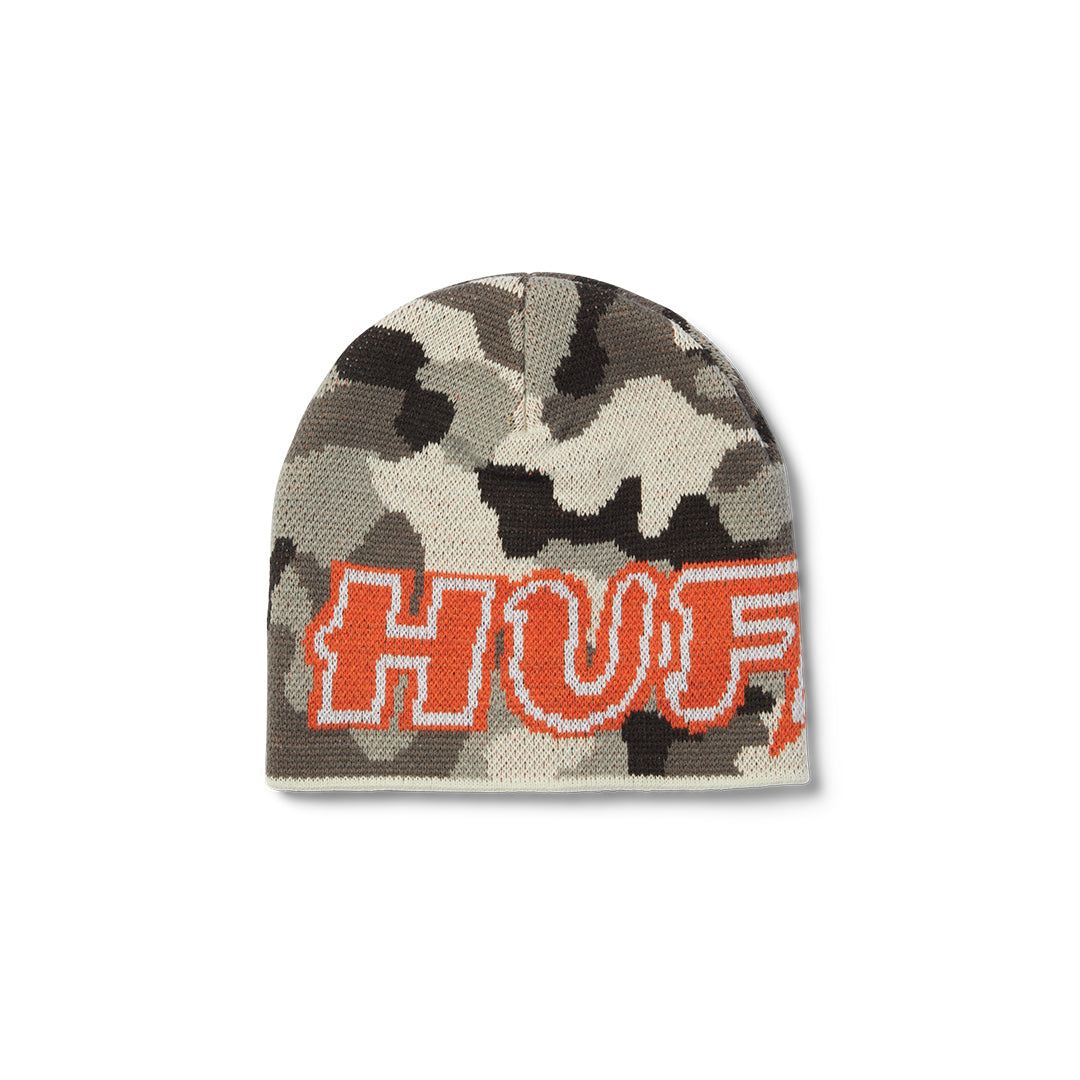 Galaxy Skull Beanie Khaki Camo