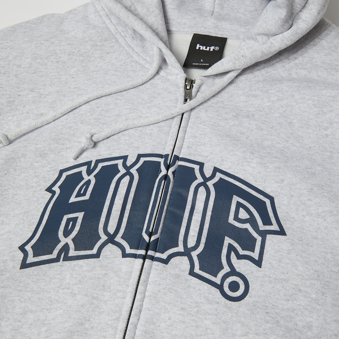 Classic Arch FZ Hoodie Grey