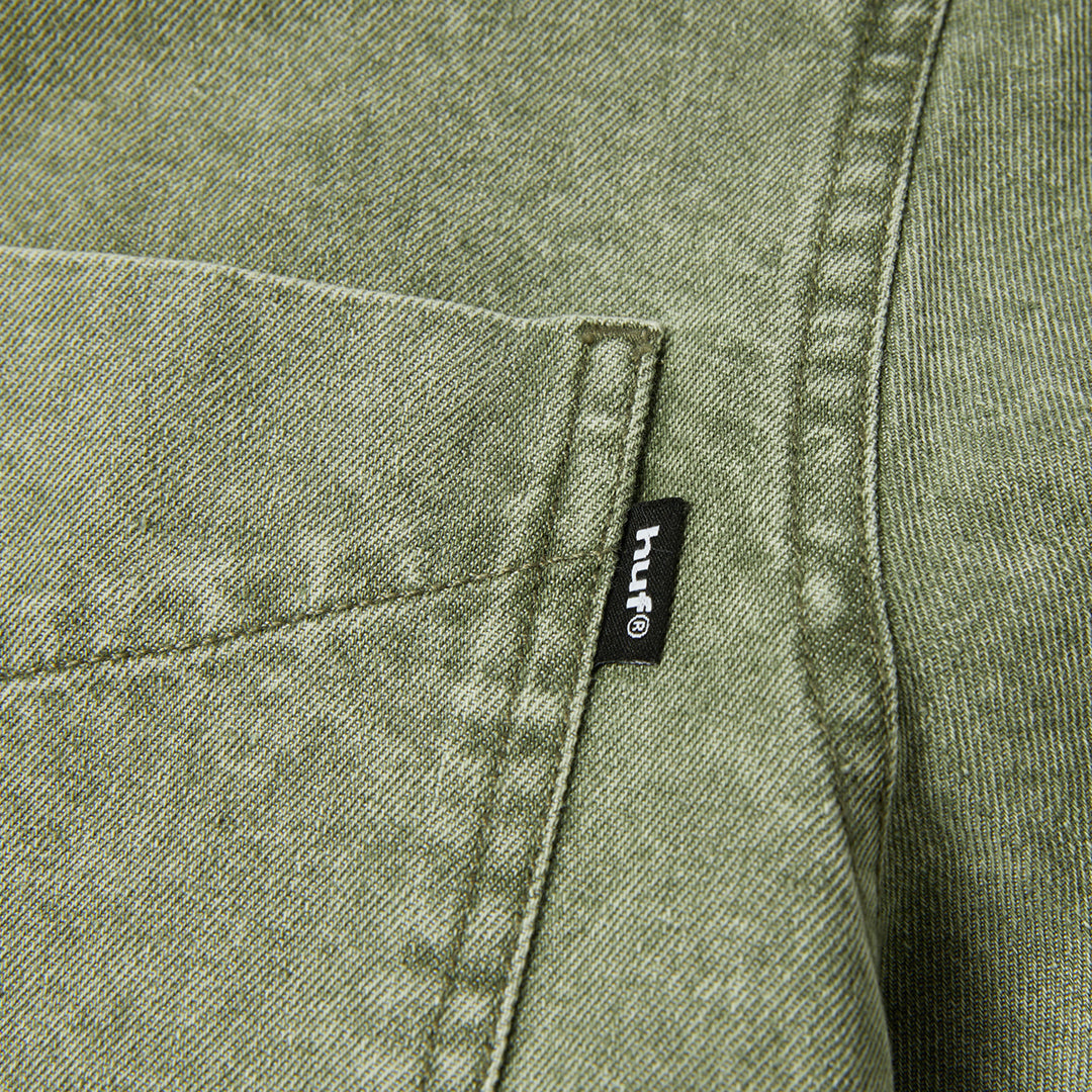 Carson Overdyed Denim Green