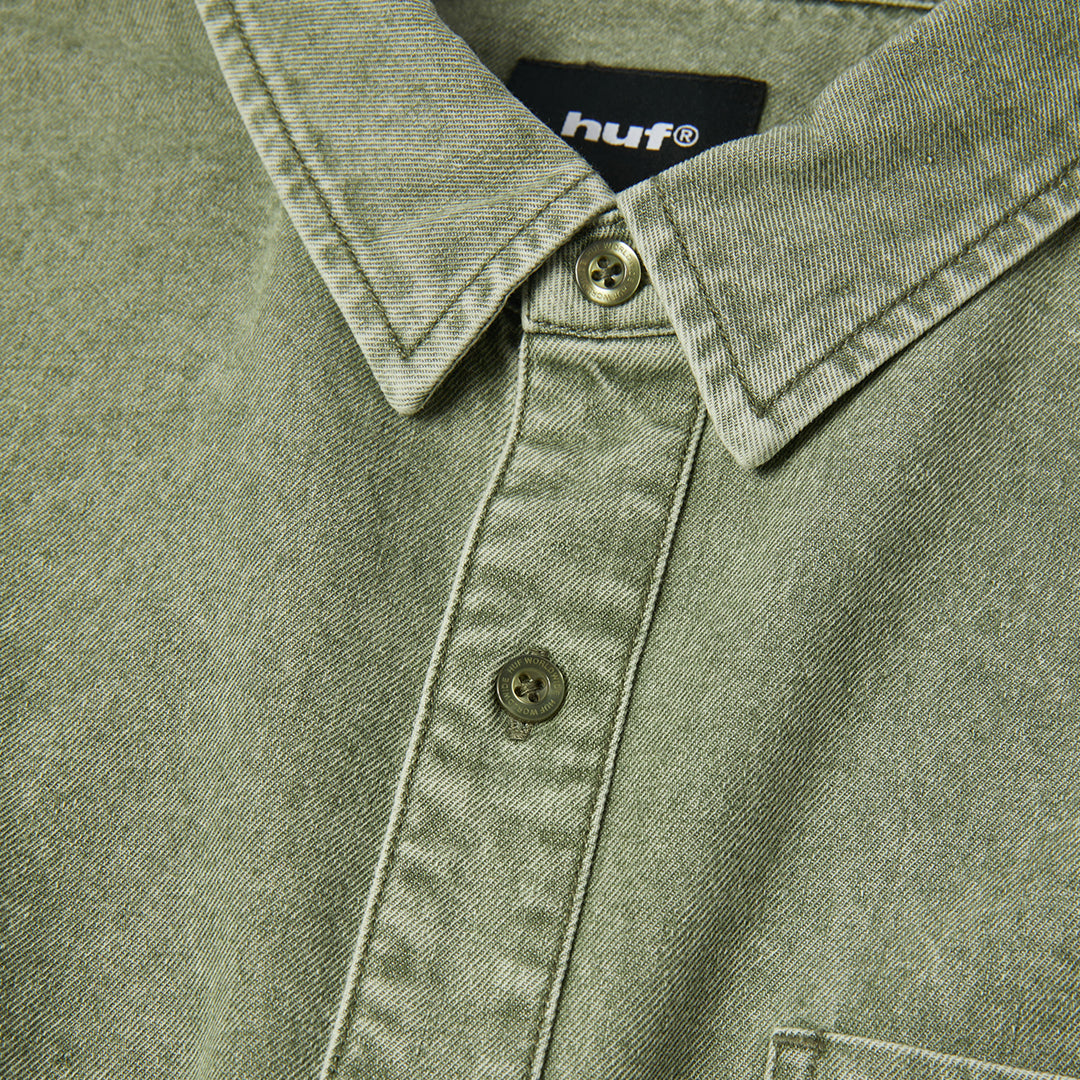 Carson Overdyed Denim Green