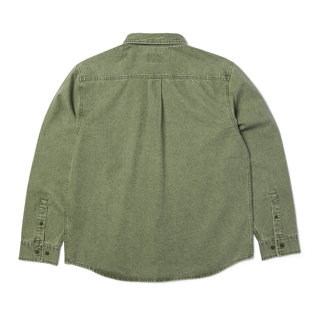 Carson Overdyed Denim Green
