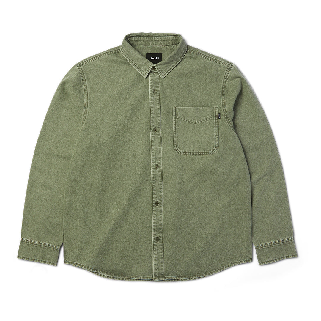 Carson Overdyed Denim Green