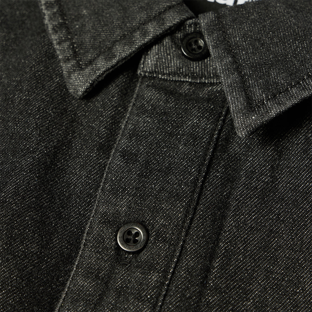 Carson Overdyed Denim Black