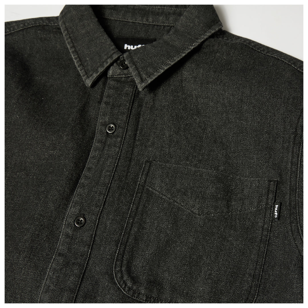 Carson Overdyed Denim Black