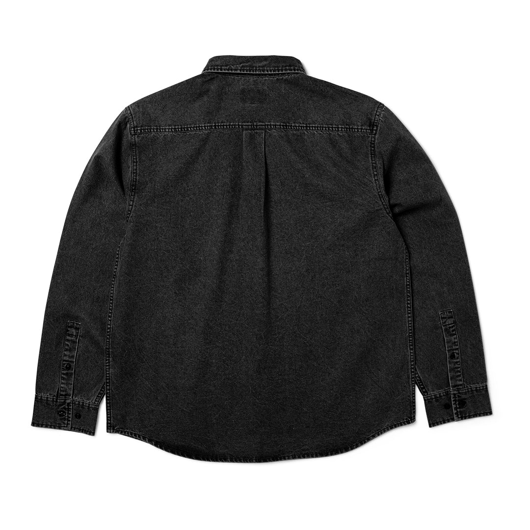 Carson Overdyed Denim Black