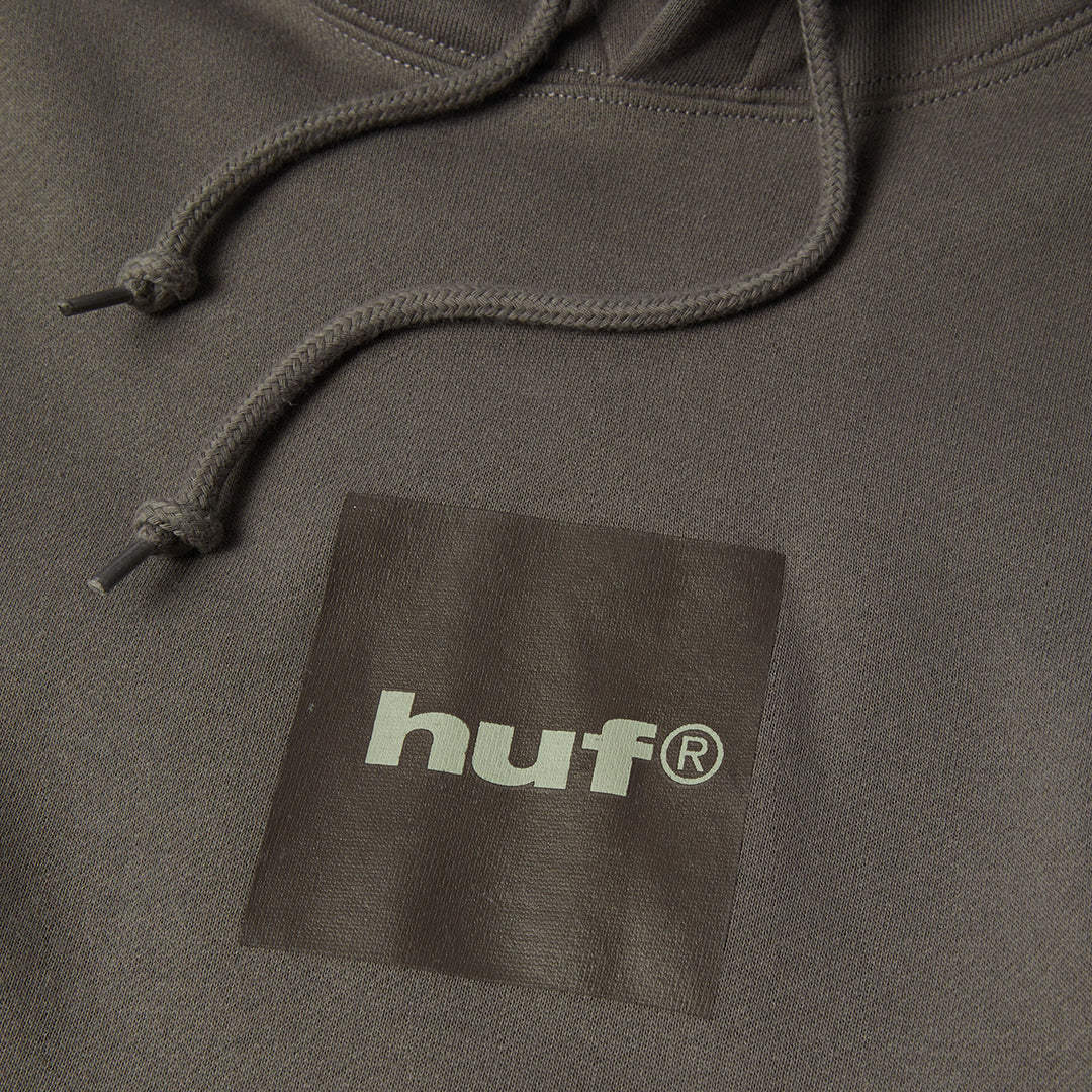 Box Logo Hoodie Brown