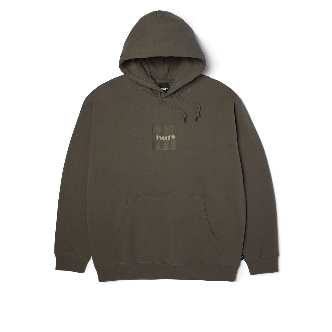 Box Logo Hoodie Brown