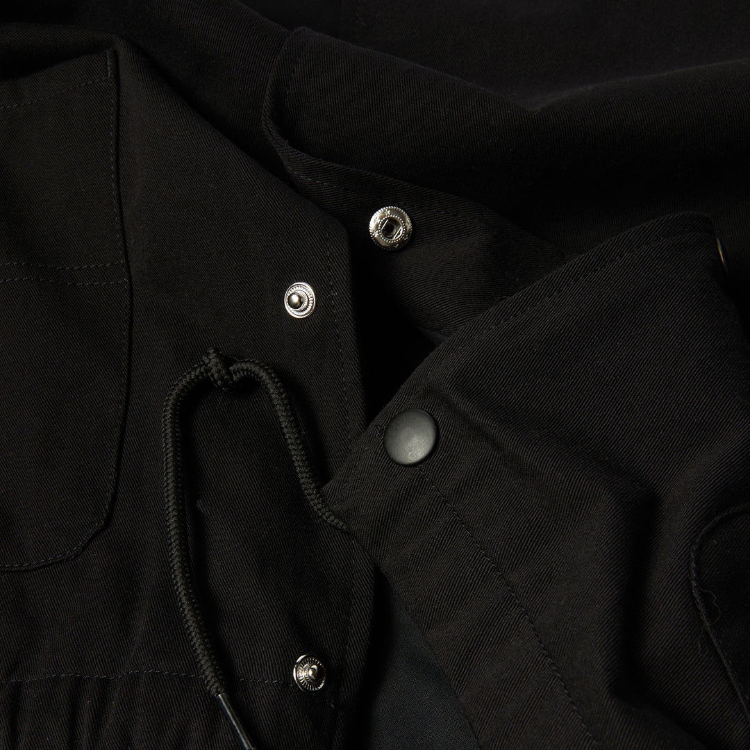 89 Twill Coaches Jacket Black