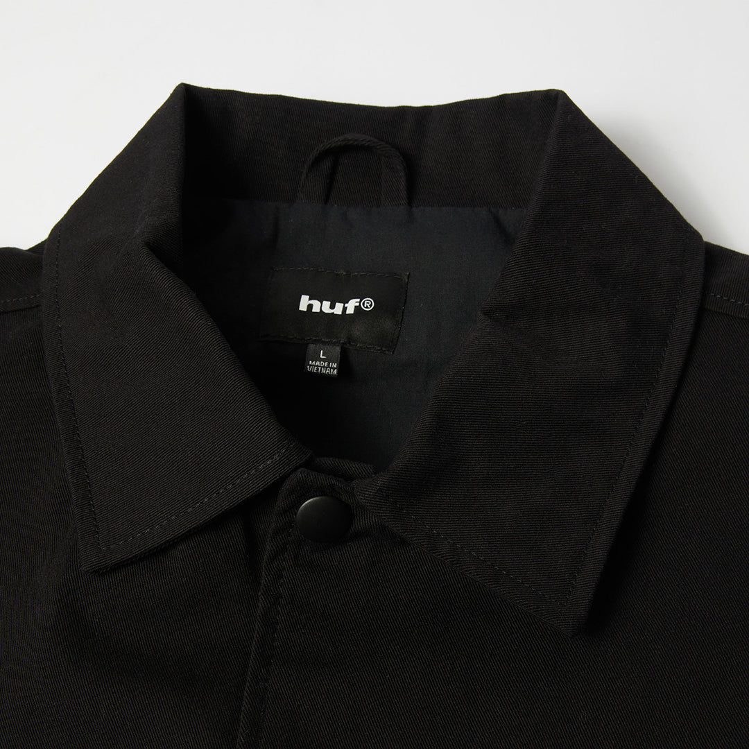 89 Twill Coaches Jacket Black