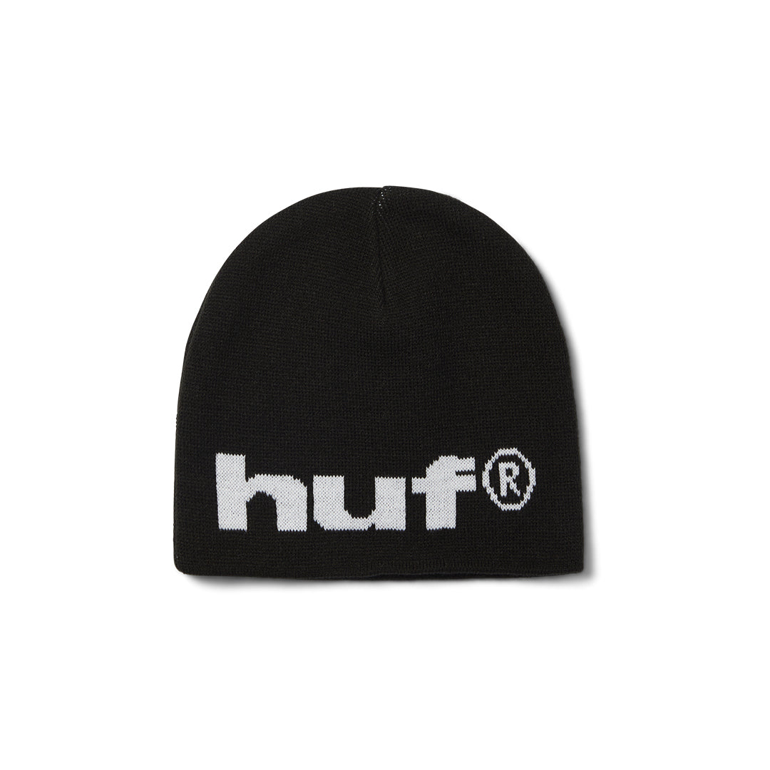 89 Skull Beanie Black