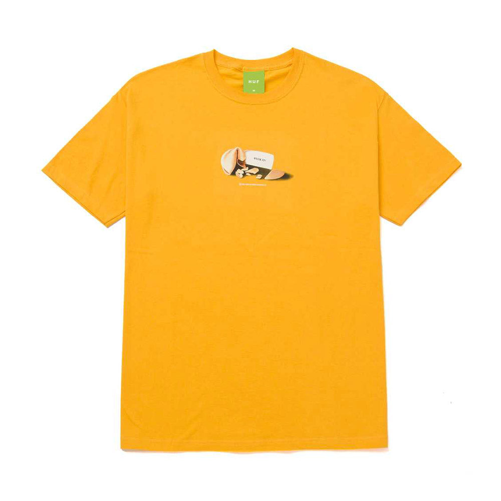 HUF GOOD FORTUNE TEE GOLD