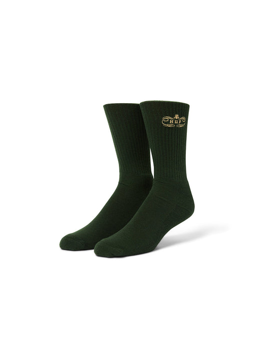 Worldwide Clothiers Sock Dark Green