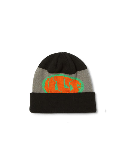 Warped Cuff Beanie Black