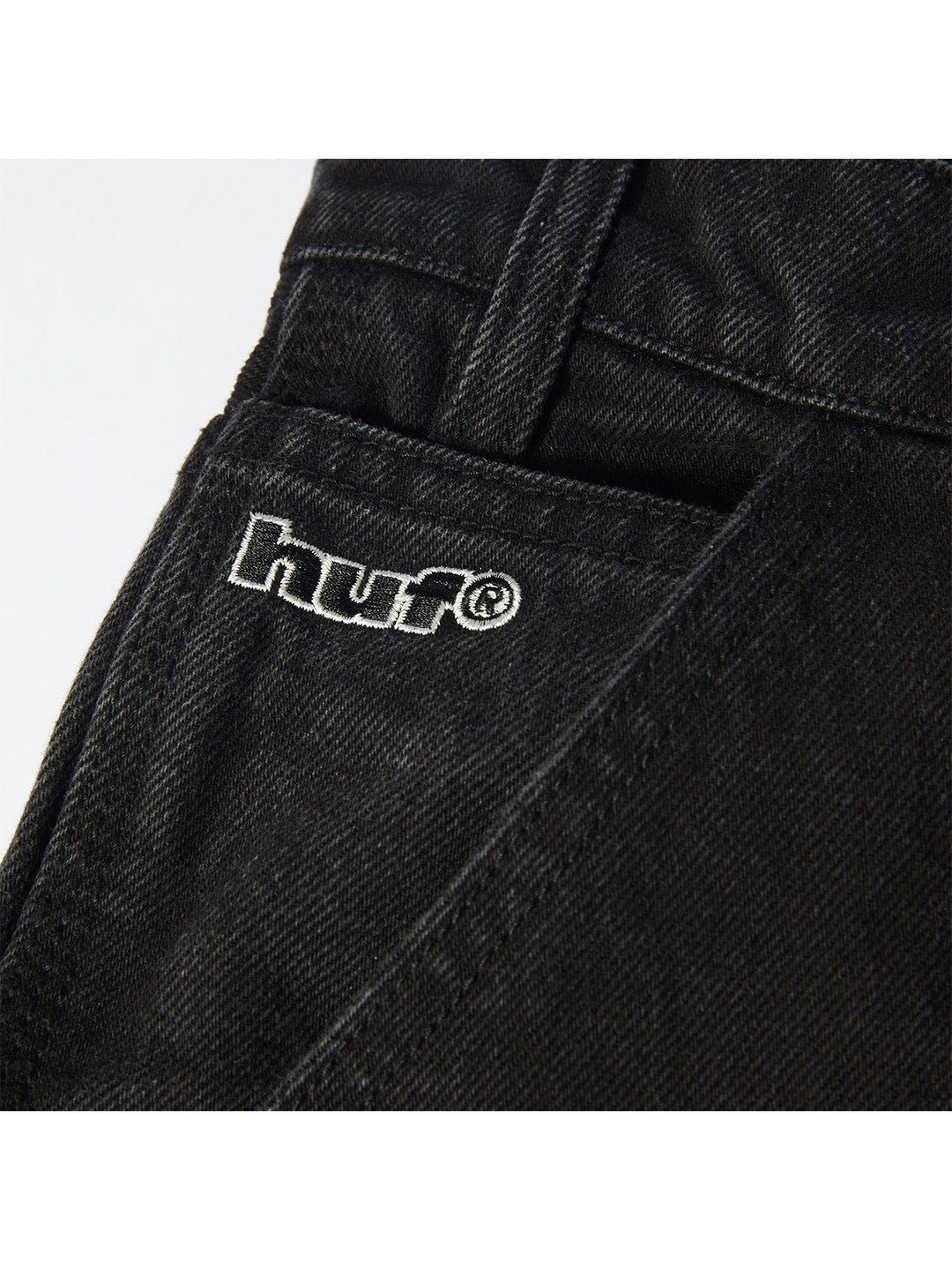 Kinda Loose Double Knee Black