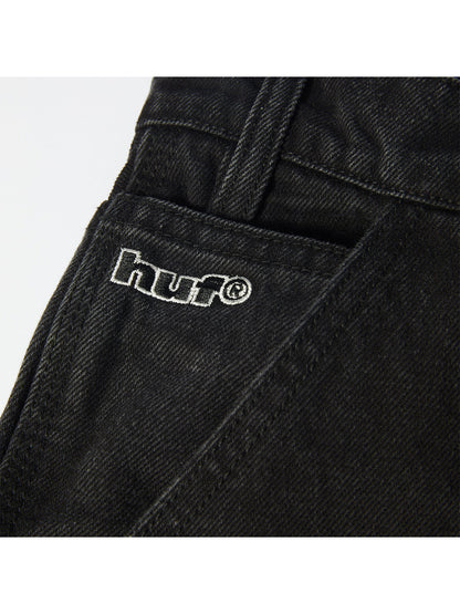 Kinda Loose Double Knee Black