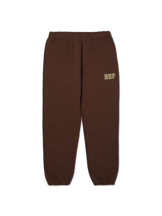 Classic Logo Fleece Pant Brown
