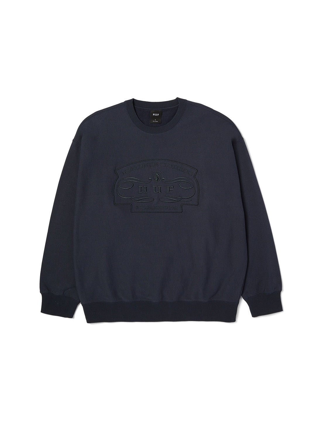 Worldwide Clothiers Crew Navy Blue